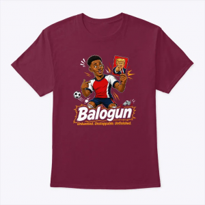 balogun unbanned trump red card soccer shirt funny usmnt world cup meme tee