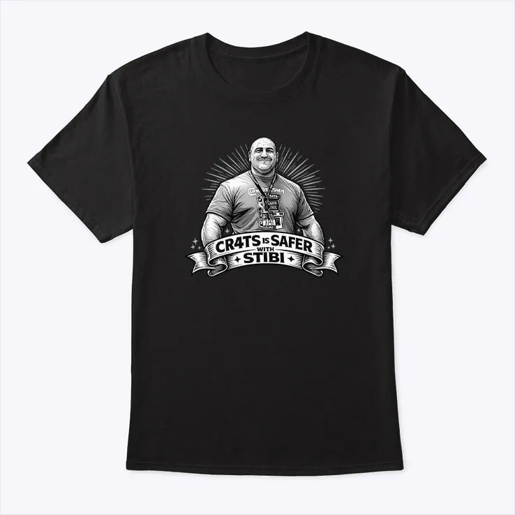 cr4ts is safer with stibi shirt funny community gaming fan tee cr4ts is safer with stibi shirt funny community gaming fan tee