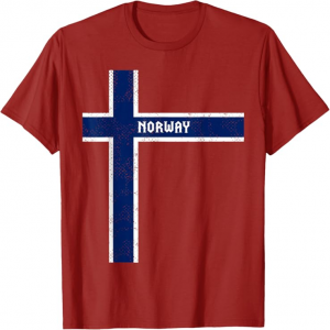 norway flag norge nordic shirt patriotic norwegian family tee