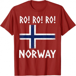 row norwegian viking norway flag culture shirt nordic longship pride tee