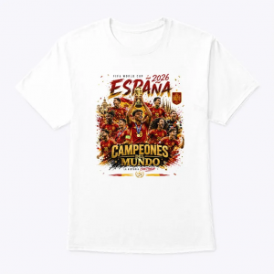 spain world cup 2026 campeones del mundo shirt spanish soccer winners tee
