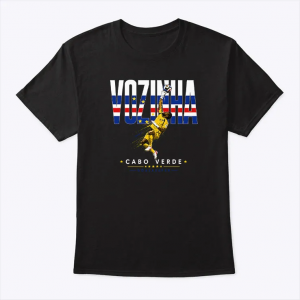 vozinha cabo verde goalkeeper t shirt blue sharks soccer fan tee