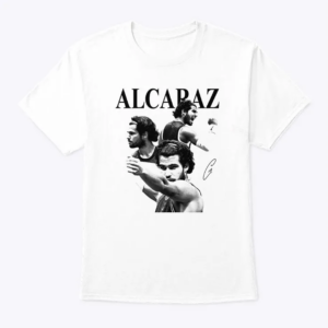 carlos alcaraz tennis us open signature shirt