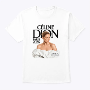 celine dion paris 2026 t shirt