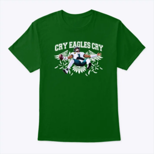 cry eagles cry jalen hurts philadelphia football t shirt