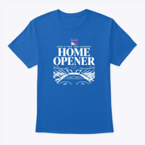 new york rangers home opener 2026 27 hockey season shirt