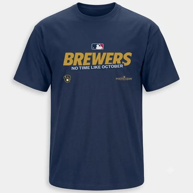 no time like october shirt milwaukee brewers 2026 postseason tee no time like october shirt milwaukee brewers 2026 postseason tee